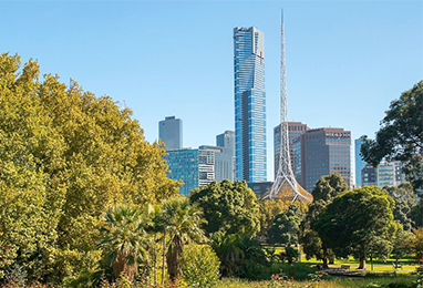 Melbourne city buildings
