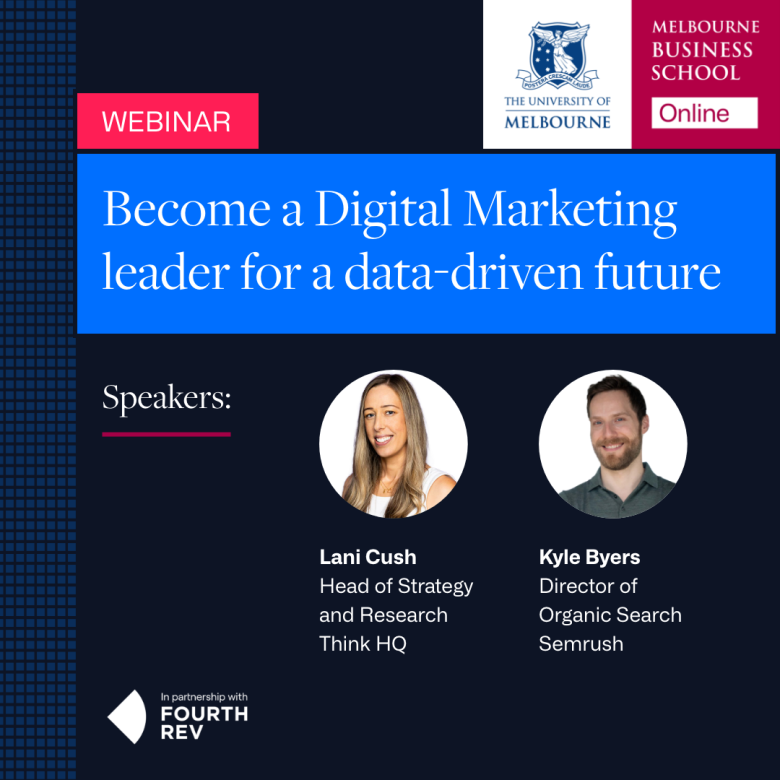 Event Poster for digital marketing webinar